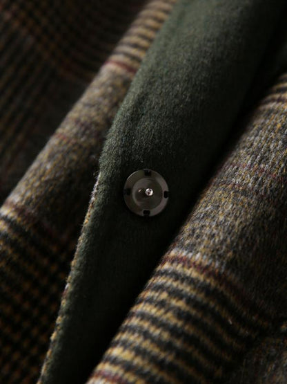 Charlotte™ | Classic Checked Wool Coat