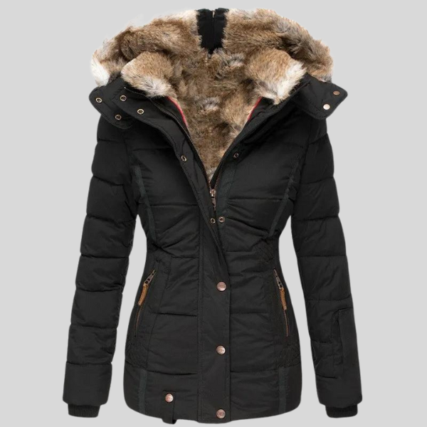 Casa™ | Fur-Lined Winter Coat + Free Necklace