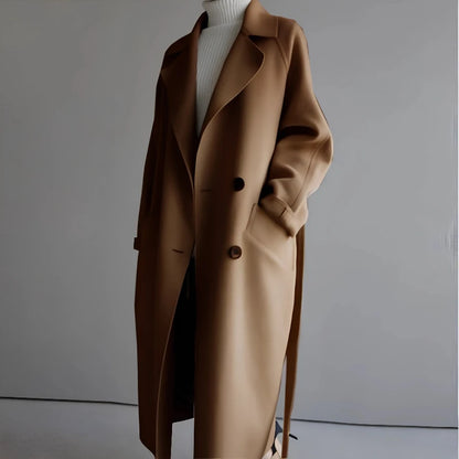 Lyra™ | Wool Trench Coat | 70% OFF + Free Gift