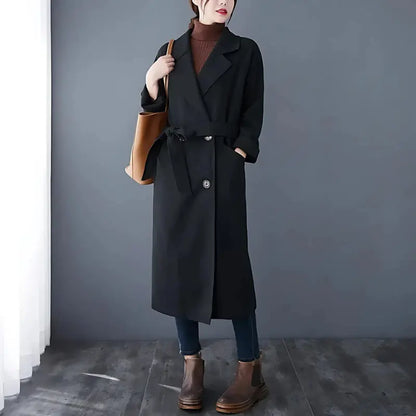 Lyra™ | Wool Trench Coat | 70% OFF + Free Gift