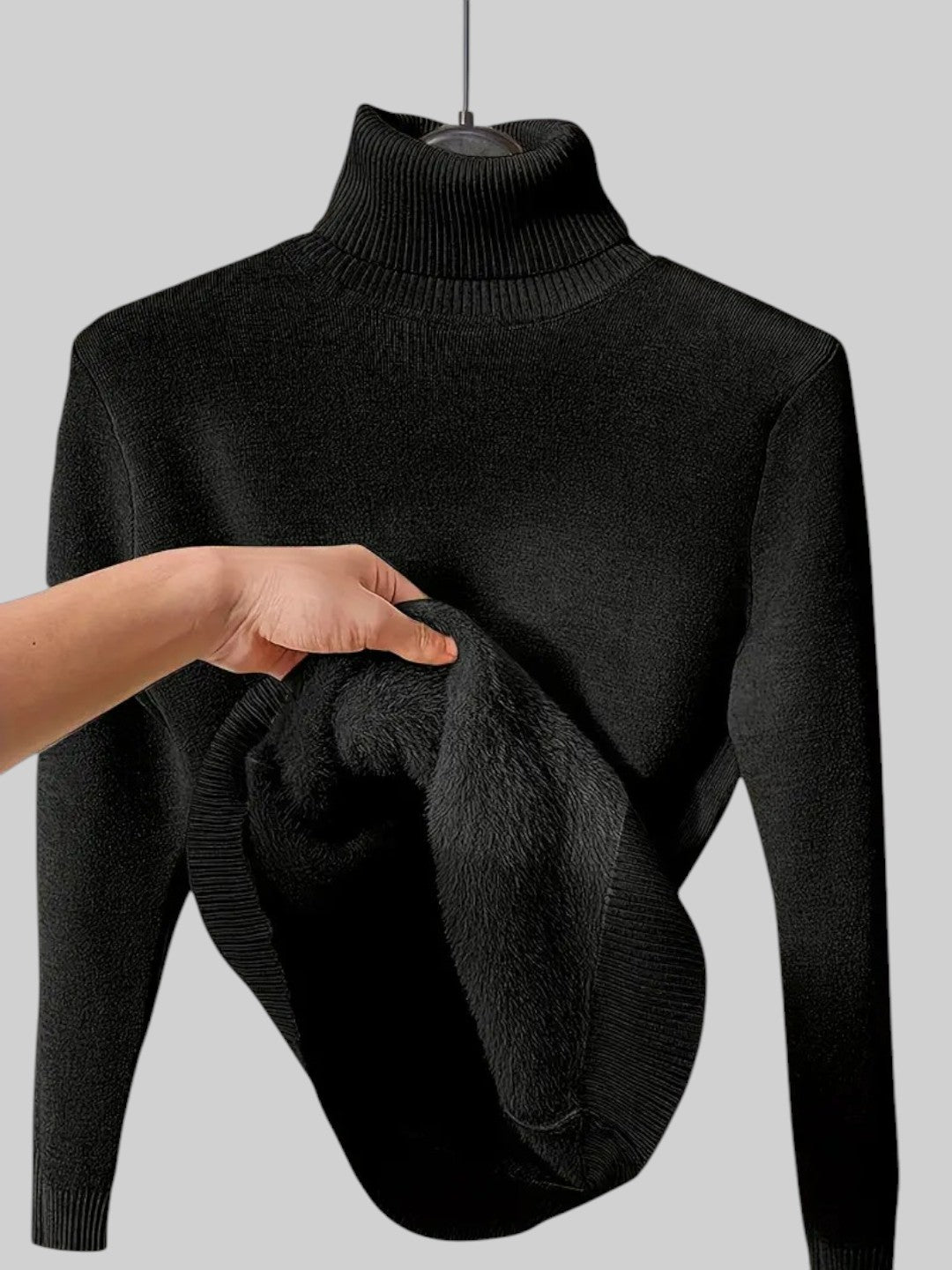 Vera™ | Solid Turtleneck Sweater