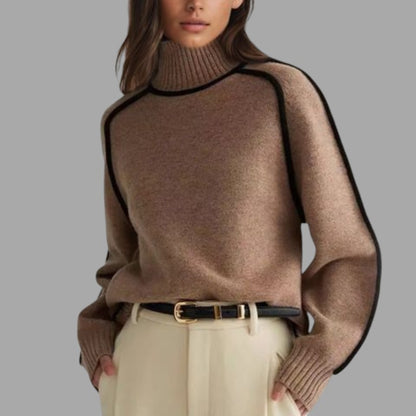 Claire™ | Elegant Turtleneck Sweater