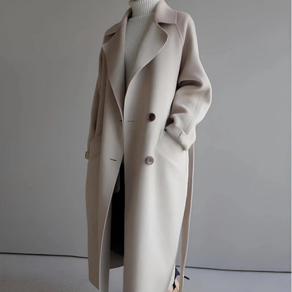 Lyra™ | Wool Trench Coat | 70% OFF + Free Gift