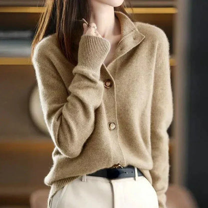 Laure™ | Classic Cashmere Cardigan