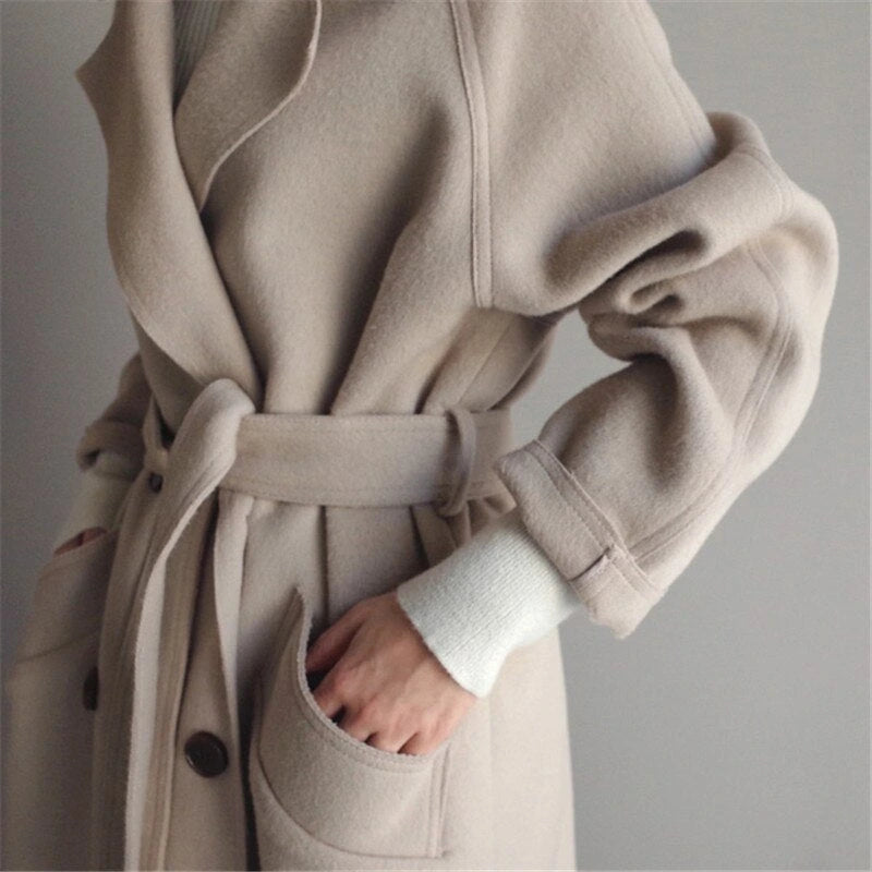 Lyra™ | Wool Trench Coat | 70% OFF + Free Gift