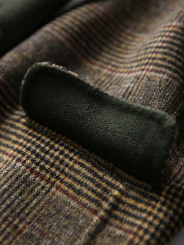 Charlotte™ | Classic Checked Wool Coat