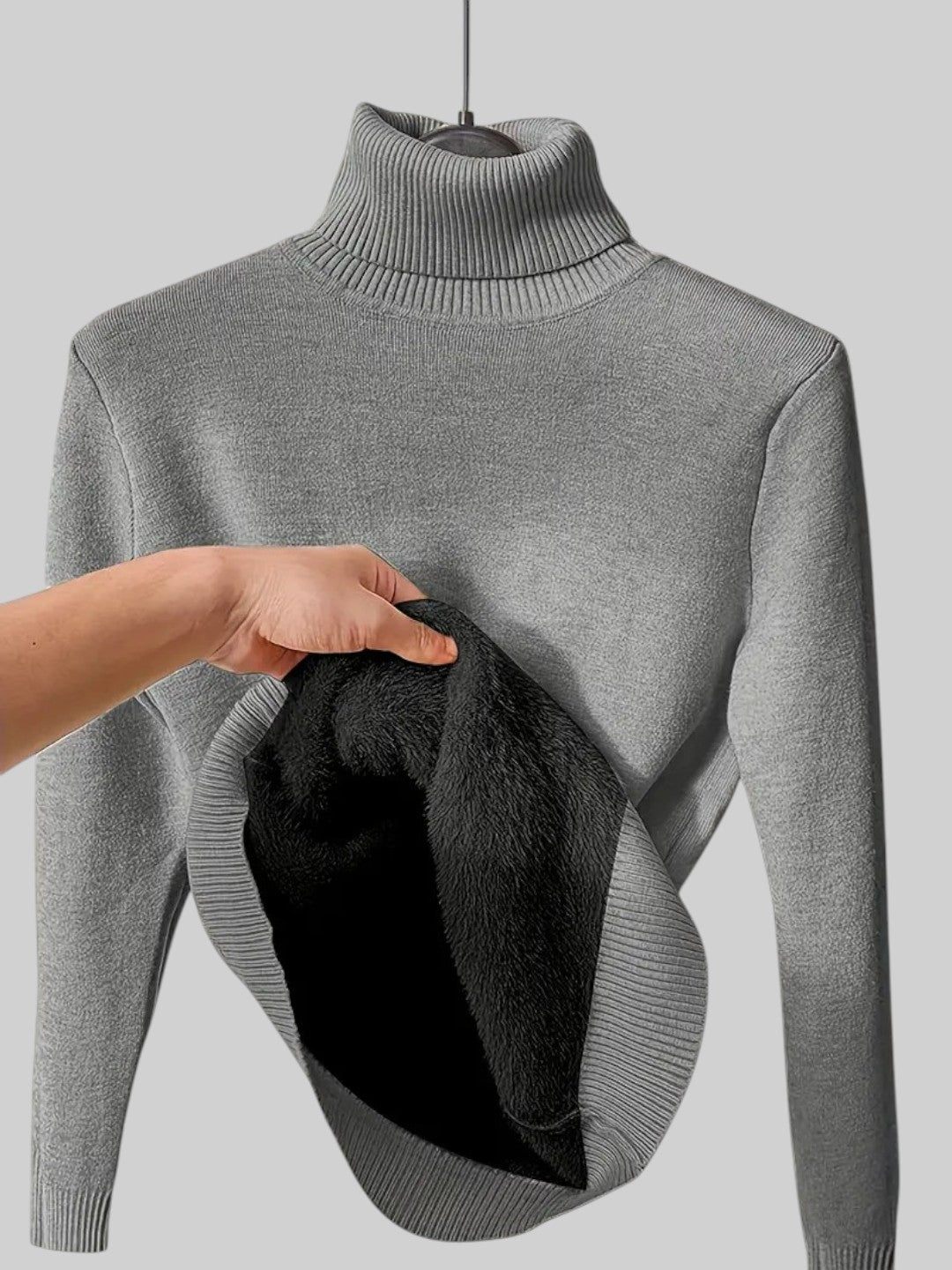 Vera™ | Solid Turtleneck Sweater