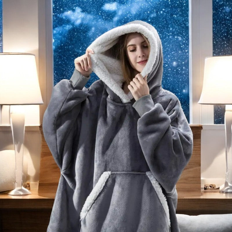 CozyWrap™ | Snuggle Hoodie | One-Size-Fits-All