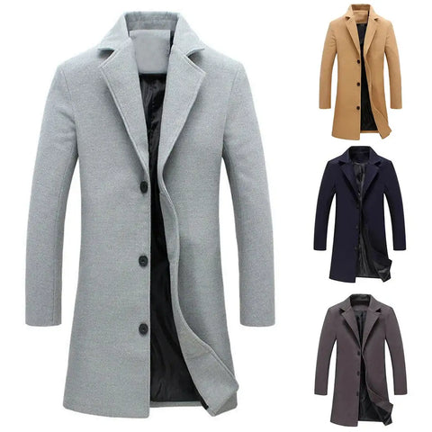 Pretyfy™ | Luxury Woolen Winter Coat